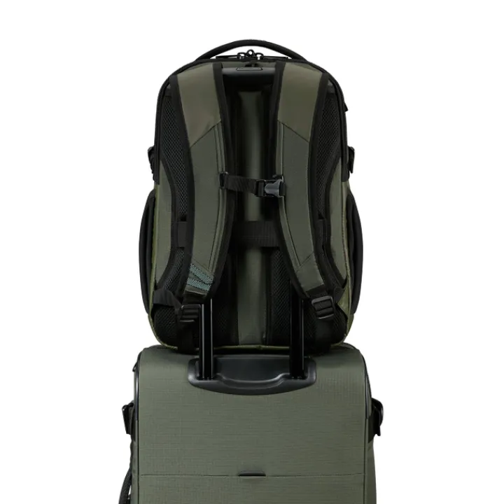 Heren Rugzakken|Dames Rugzakken>Samsonite Roadseeker Laptop Backpack M dark olive