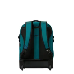 Handbagage Reistassen|Heren Reistassen>Samsonite Roadseeker Laptop Wheeled Backpack 17.3" deep teal