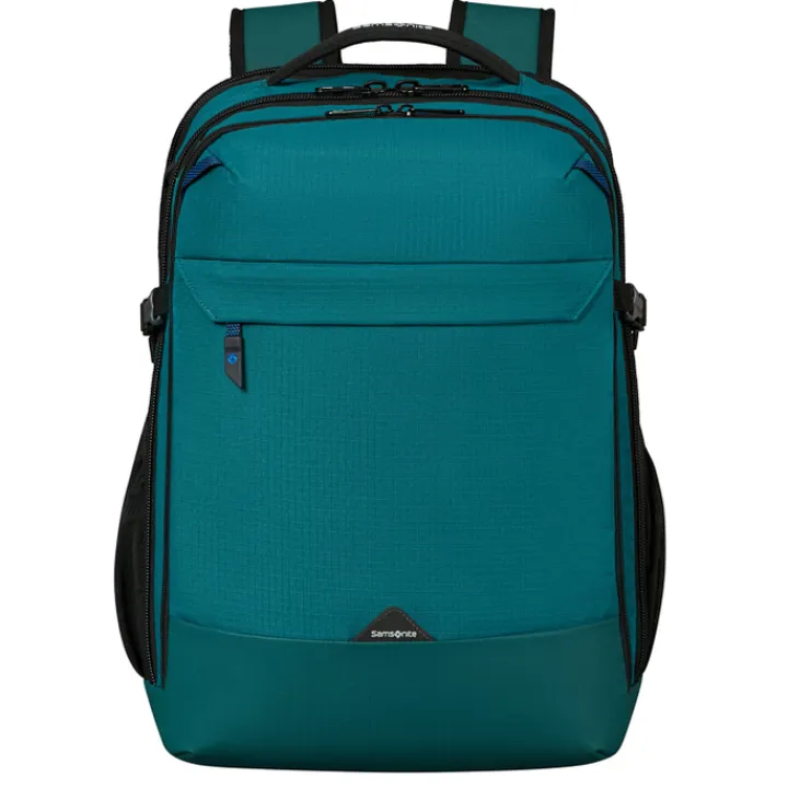 Kleine Reistassen|Handbagage Reistassen>Samsonite Roadseeker Laptop Backpack L Expandable deep teal