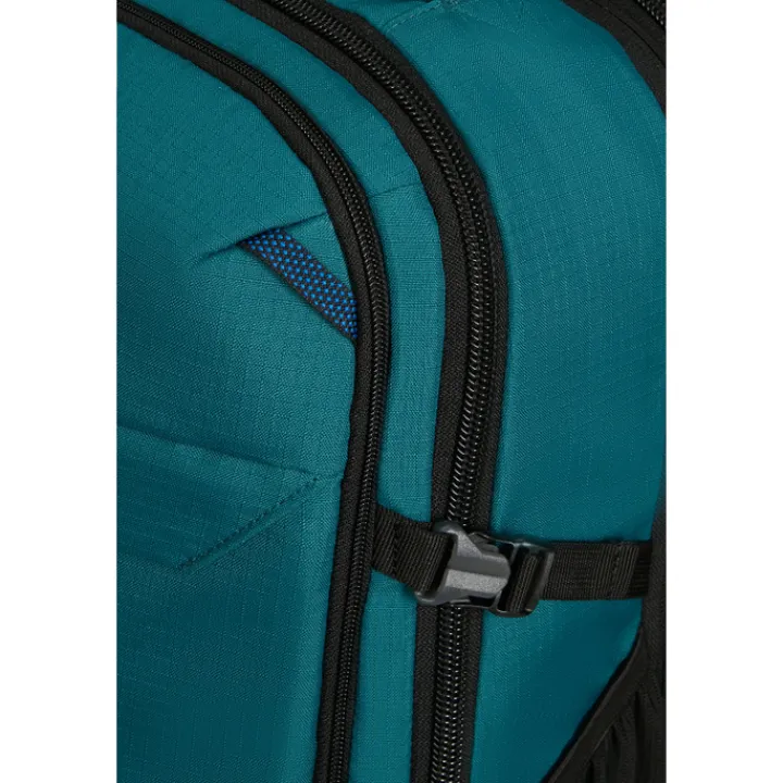 Kleine Reistassen|Handbagage Reistassen>Samsonite Roadseeker Laptop Backpack L Expandable deep teal