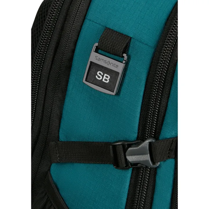Kleine Reistassen|Handbagage Reistassen>Samsonite Roadseeker Laptop Backpack L Expandable deep teal