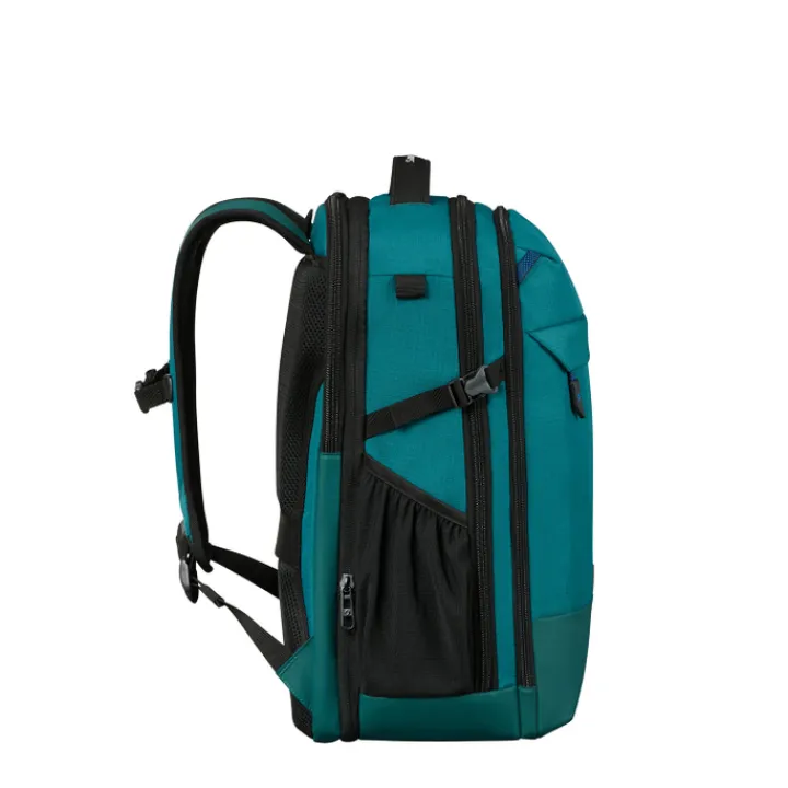 Kleine Reistassen|Handbagage Reistassen>Samsonite Roadseeker Laptop Backpack L Expandable deep teal