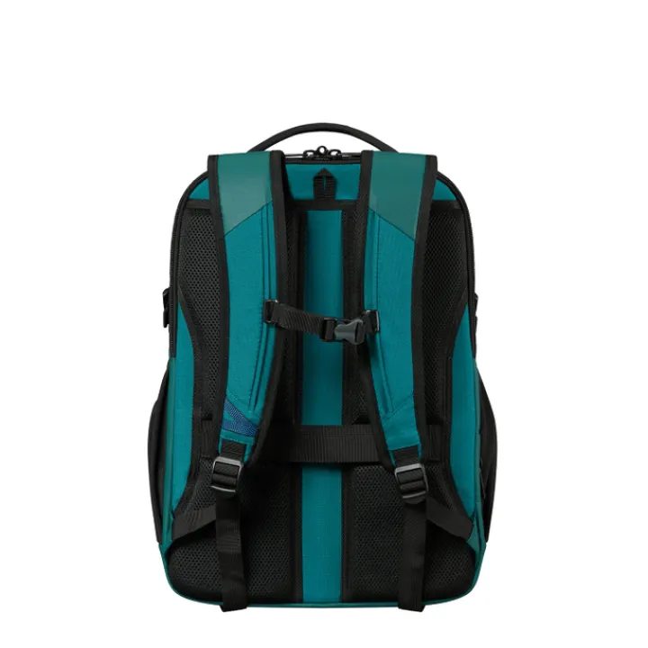 Kleine Reistassen|Handbagage Reistassen>Samsonite Roadseeker Laptop Backpack L Expandable deep teal