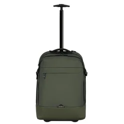 Handbagage Reistassen|Heren Reistassen>Samsonite Roadseeker Laptop Wheeled Backpack 17.3" dark olive