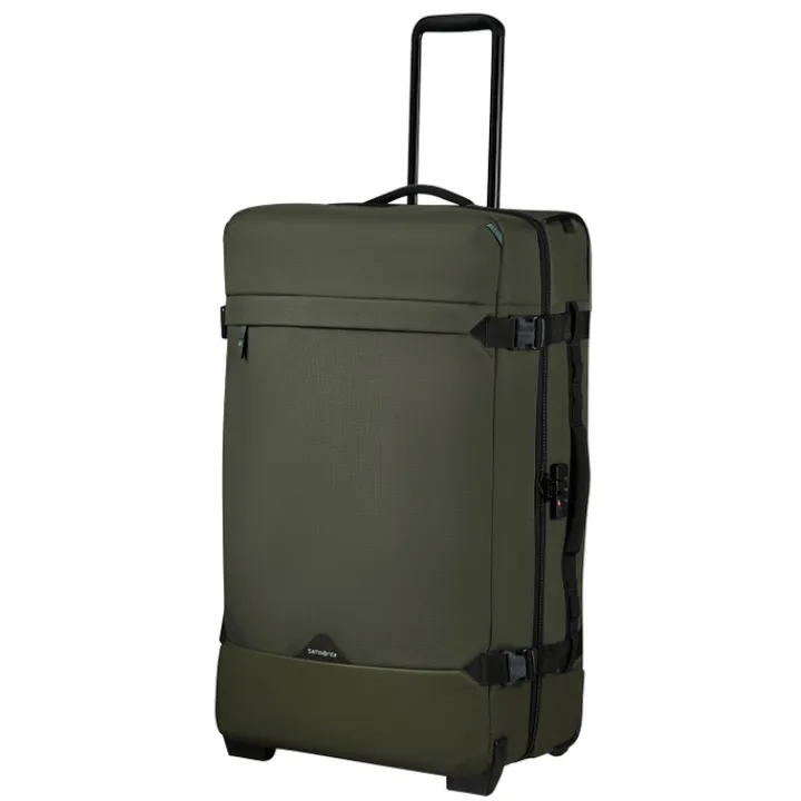 Grote Reistassen|Heren Reistassen>Samsonite Roadseeker Wheeled Duffle 79/29 dark olive