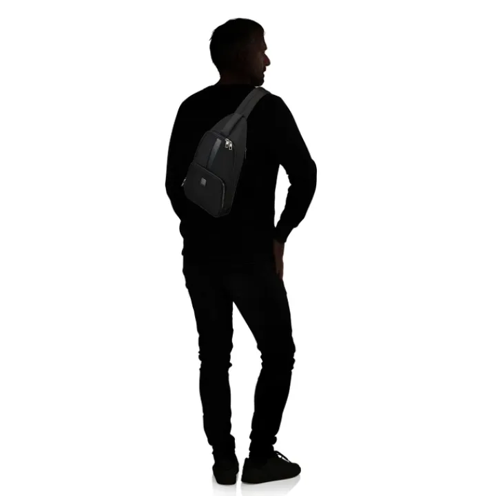 Sling Bags|Heuptassen>Samsonite Sacksquare Slingbag M black