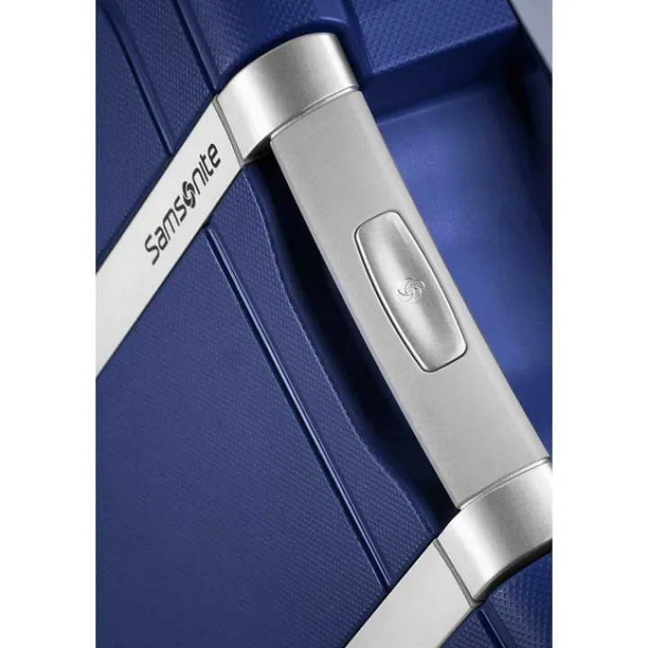 Reistrolleys|Reiskoffers>Samsonite S'Cure Spinner 75 dark blue