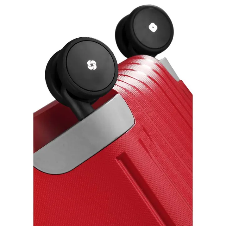 Transavia Trolleys|Ryanair Trolleys>Samsonite S'Cure Spinner 55 crimson red
