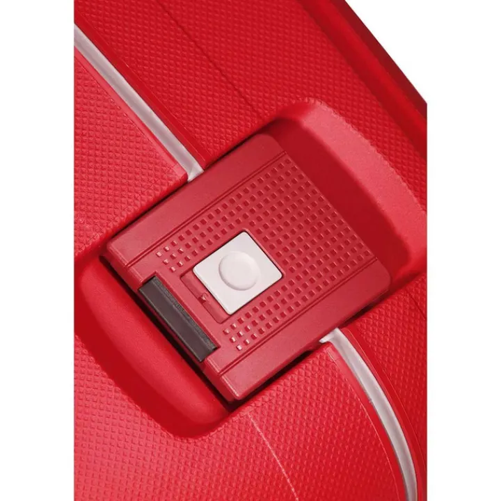 Transavia Trolleys|Ryanair Trolleys>Samsonite S'Cure Spinner 55 crimson red