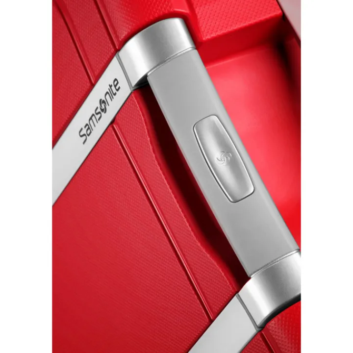 Transavia Trolleys|Ryanair Trolleys>Samsonite S'Cure Spinner 55 crimson red