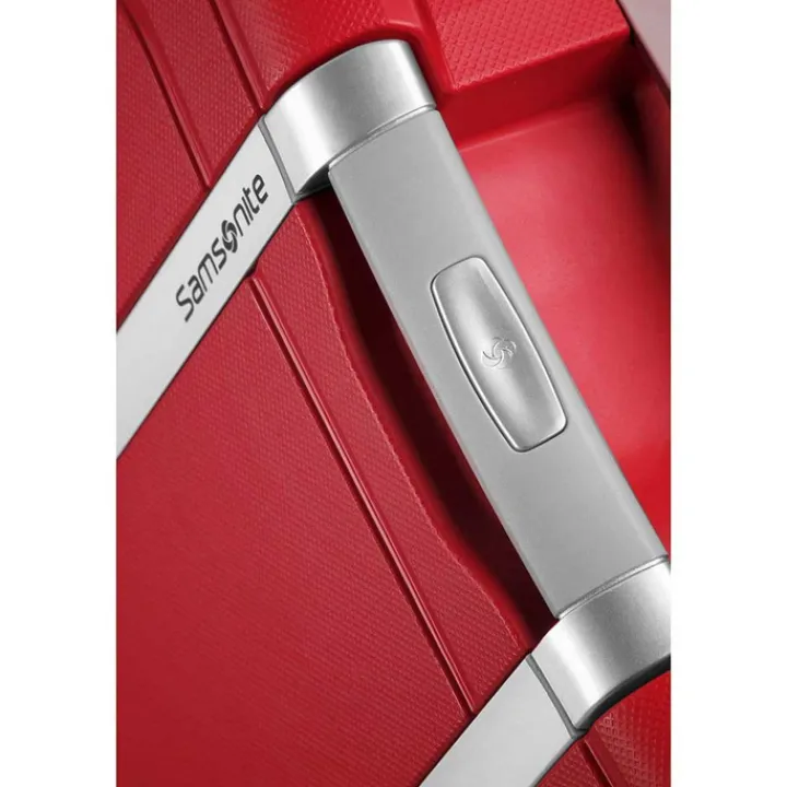 Transavia Trolleys|Ryanair Trolleys>Samsonite S'Cure Spinner 55 crimson red