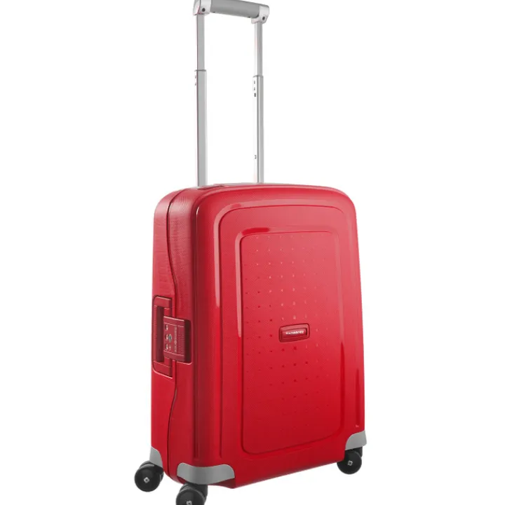 Transavia Trolleys|Ryanair Trolleys>Samsonite S'Cure Spinner 55 crimson red