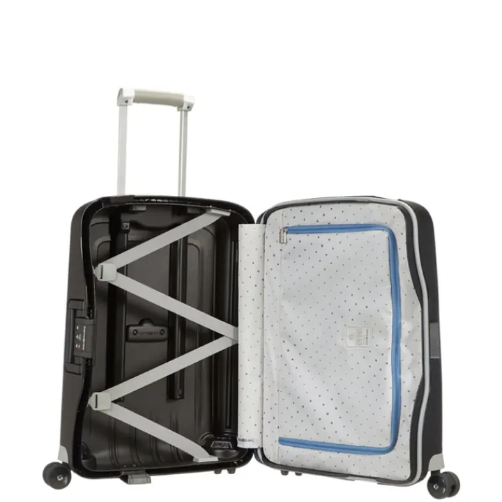 Transavia Trolleys|Handbagage Trolleys>Samsonite S'Cure Spinner 55 black