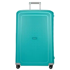 Reistrolleys|Reiskoffers>Samsonite S'Cure Spinner 81 aqua blue