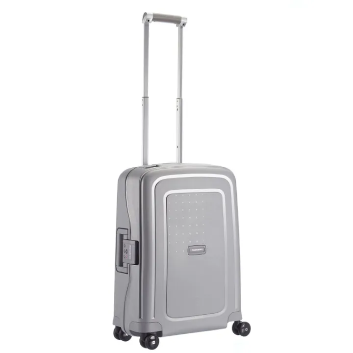 Transavia Trolleys|Ryanair Trolleys>Samsonite S'Cure Spinner 55 silver