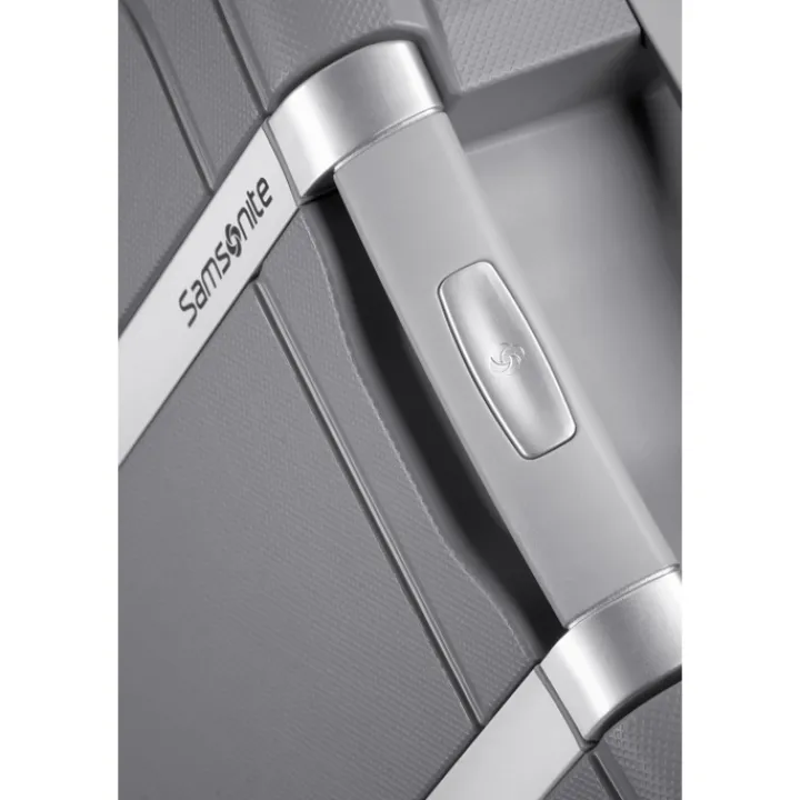 Transavia Trolleys|Ryanair Trolleys>Samsonite S'Cure Spinner 55 silver