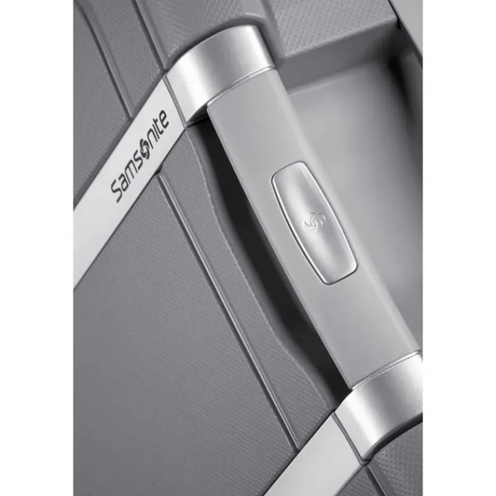 Transavia Trolleys|Ryanair Trolleys>Samsonite S'Cure Spinner 55 silver
