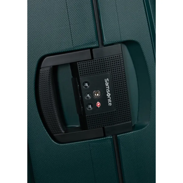 Reistrolleys|Reiskoffers>Samsonite S'Cure Spinner 81 dark teal