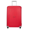 Reistrolleys|Reiskoffers>Samsonite S'Cure Spinner 75 crimson red