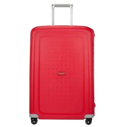 Reistrolleys|Reiskoffers>Samsonite S'Cure Spinner 75 crimson red