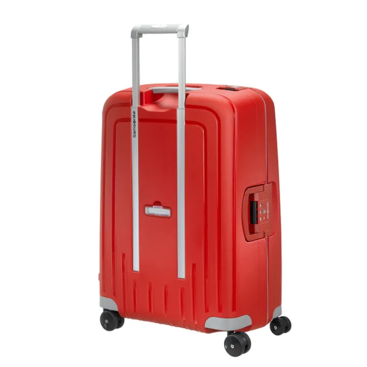 Reistrolleys|Reiskoffers>Samsonite S'Cure Spinner 69 crimson red