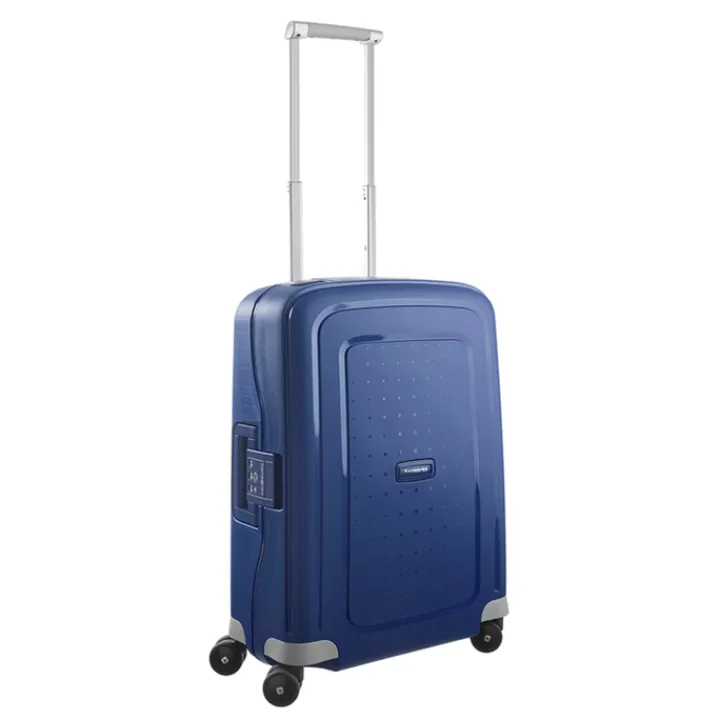 Reiskoffers|Koffersets>Samsonite S'Cure Spinner 55 + 75 Set dark blue