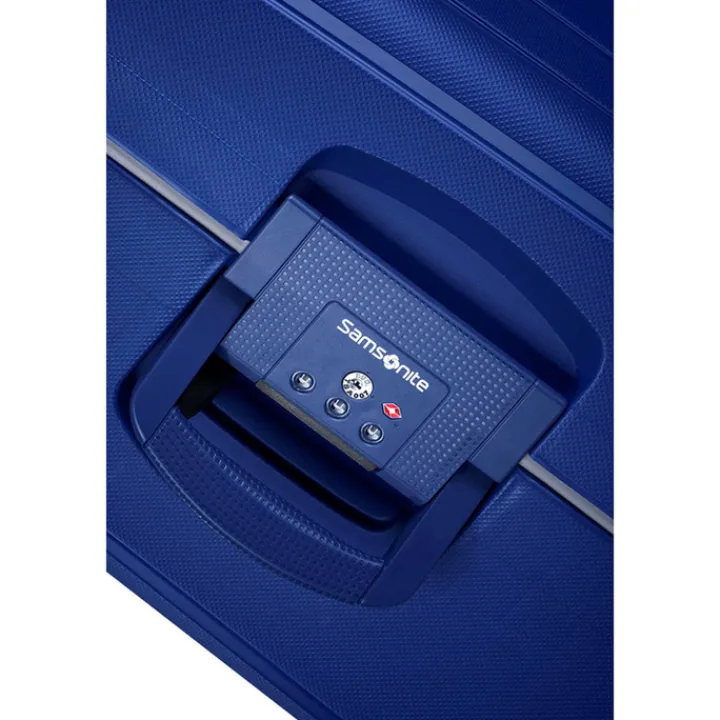 Reiskoffers|Koffersets>Samsonite S'Cure Spinner 55 + 75 Set dark blue