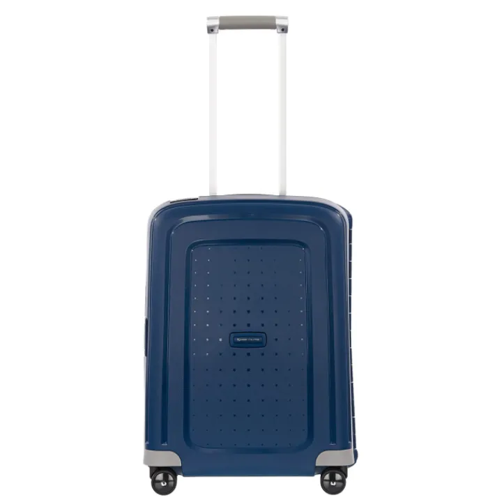 Transavia Trolleys|Ryanair Trolleys>Samsonite S'Cure Spinner 55 dark blue