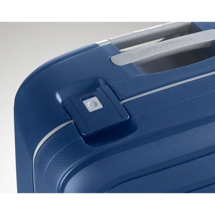 Transavia Trolleys|Ryanair Trolleys>Samsonite S'Cure Spinner 55 dark blue