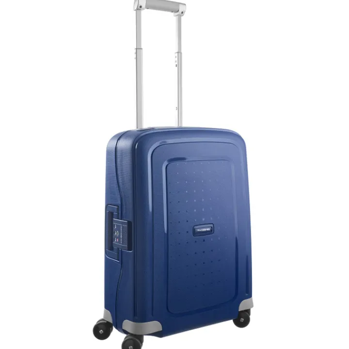 Transavia Trolleys|Ryanair Trolleys>Samsonite S'Cure Spinner 55 dark blue