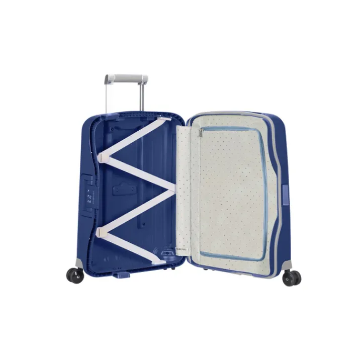 Transavia Trolleys|Ryanair Trolleys>Samsonite S'Cure Spinner 55 dark blue
