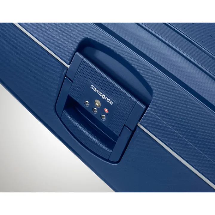 Reistrolleys|Reiskoffers>Samsonite S'Cure Spinner 69 dark blue