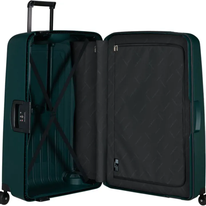Reistrolleys|Reiskoffers>Samsonite S'Cure Spinner 69 dark teal