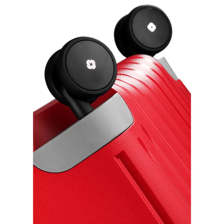 Reiskoffers|Koffersets>Samsonite S'Cure Spinner 55 + 75 Set crimson red