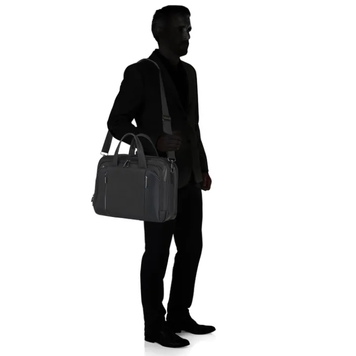Herentassen|15.6 Inch Laptoptassen>Samsonite Spectrolite 4.0 Laptop Briefcase 15.6" Expandable black