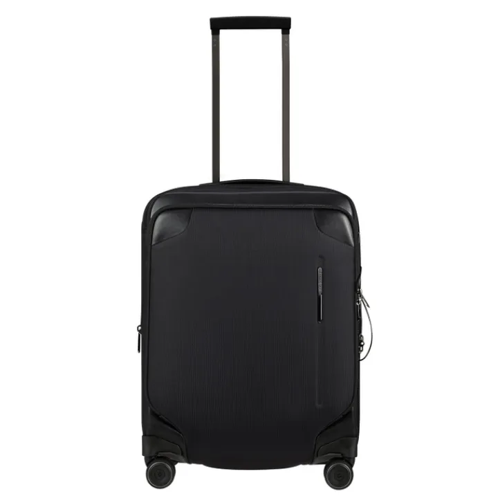 Transavia Trolleys|Handbagage Trolleys>Samsonite Splendix Spinner 55 DF EXP black