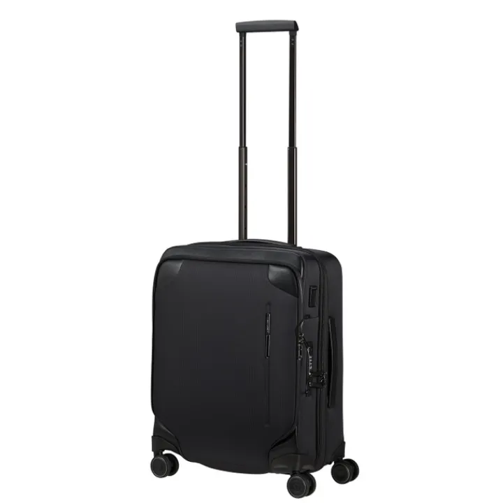 Transavia Trolleys|Handbagage Trolleys>Samsonite Splendix Spinner 55 DF EXP black
