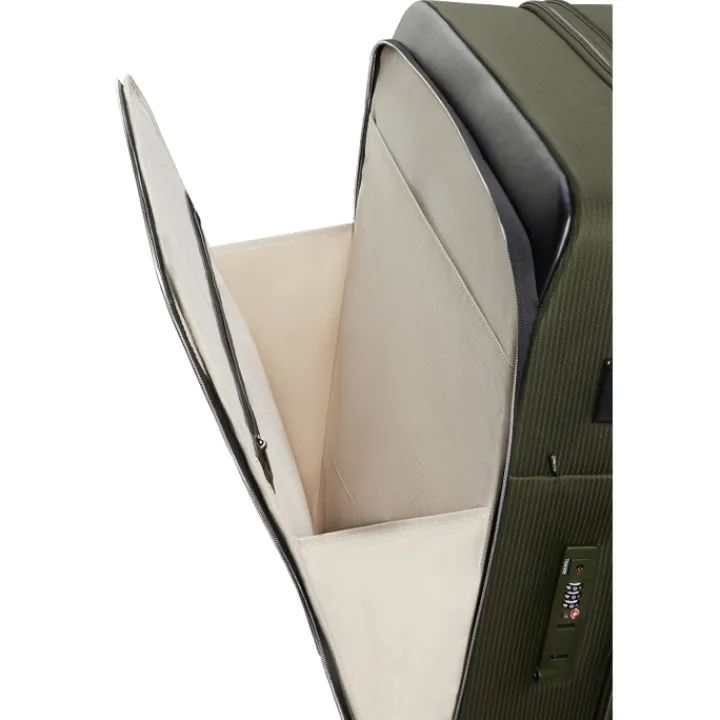 Reistrolleys|Reiskoffers>Samsonite Splendix Spinner 67 DF EXP green/black