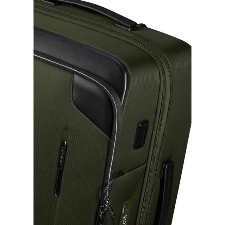 Reistrolleys|Reiskoffers>Samsonite Splendix Spinner 67 DF EXP green/black