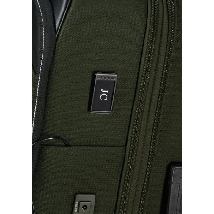 Reistrolleys|Reiskoffers>Samsonite Splendix Spinner 67 DF EXP green/black