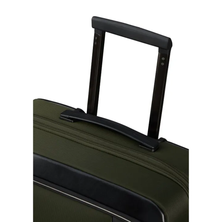 Reistrolleys|Reiskoffers>Samsonite Splendix Spinner 67 DF EXP green/black