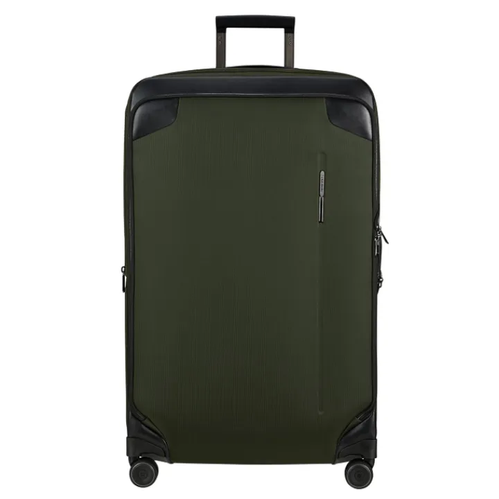 Reistrolleys|Reiskoffers>Samsonite Splendix Spinner 79 DF EXP green/black