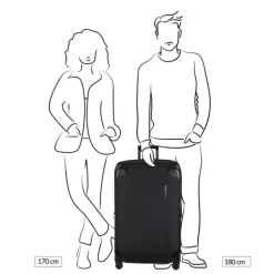 Reistrolleys|Reiskoffers>Samsonite Splendix Spinner 79 DF EXP green/black