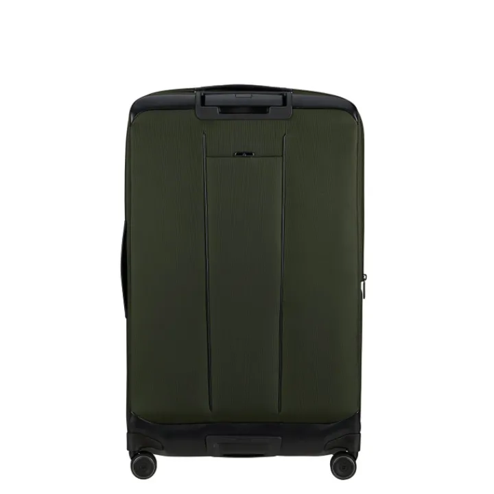 Reistrolleys|Reiskoffers>Samsonite Splendix Spinner 79 DF EXP green/black