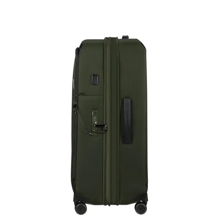 Reistrolleys|Reiskoffers>Samsonite Splendix Spinner 79 DF EXP green/black