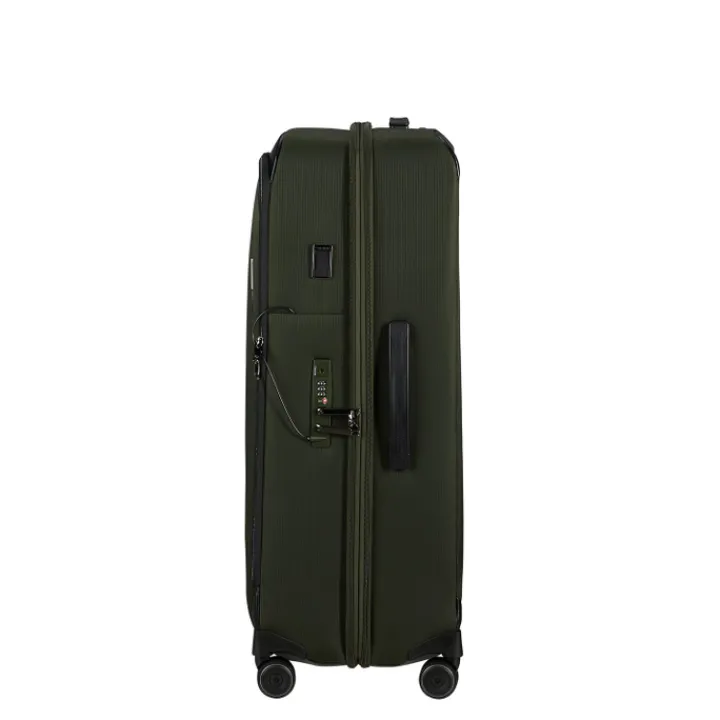 Reistrolleys|Reiskoffers>Samsonite Splendix Spinner 79 DF EXP green/black