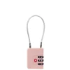 Koffersloten>Samsonite TA Revolution Cablelock 3 Dial TSA rose
