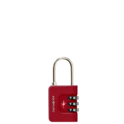 Koffersloten>Samsonite TA Revolution Combilock 3 Dial TSA red