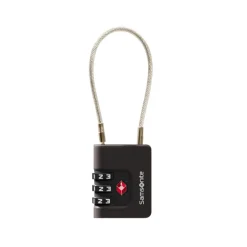Koffersloten>Samsonite TA Revolution Cablelock 3 Dial TSA black