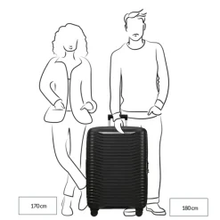 Reistrolleys|Reiskoffers>Samsonite Upscape Spinner 81 Exp cloud white